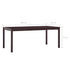 Maison Madeleine -  11 Piece Dining Set Pinewood Dark Brown